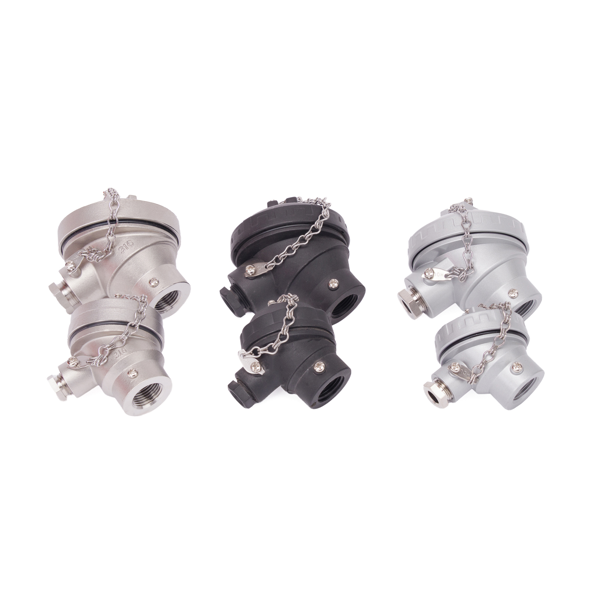 Head Cover thermocouple connection heads
