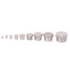 hex plug male stainless steel